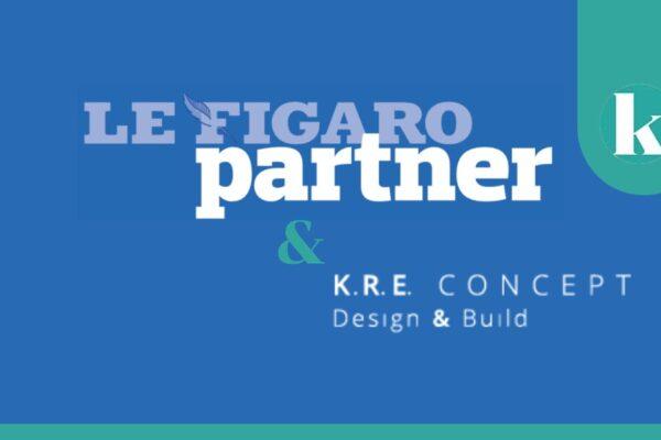 K.R.E Concept dans Le Figaro : « Plus de 25 ans d’Expertise Design & Build pour des Espaces de Travail Sur Mesure »