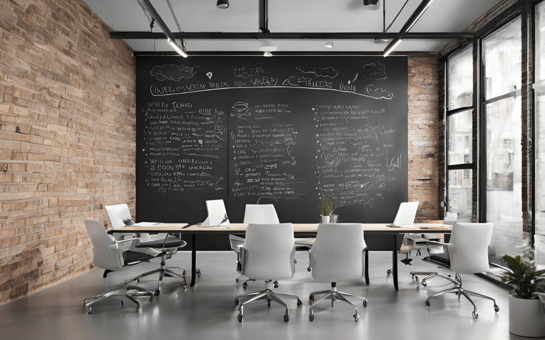 Réinventer le bureau : les alternatives créatives aux murs blancs