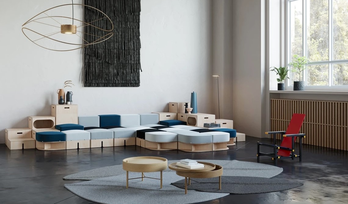 salle de repos modulable entreprise moderne