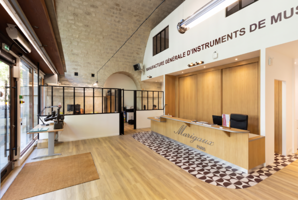 Nouveaux bureaux Marigaux au Viaduc des Arts de Paris