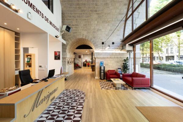 Nouveaux bureaux Marigaux au Viaduc des Arts de Paris